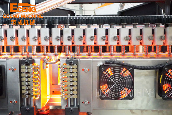 6 गुहा पीईटी बोतल उड़ाने वाली मशीन 49kw 10000BPH पूरी तरह से ऑटो