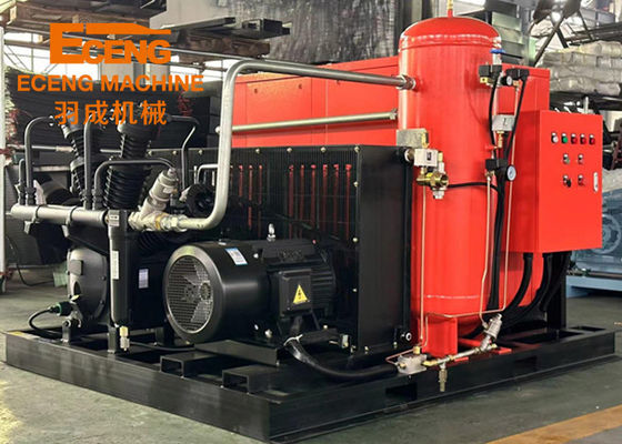 बूस्टर कंबाइंड के साथ हाई प्रेशर स्क्रू एयर कंप्रेसर 40bar 10.0m3 / Min 105kw