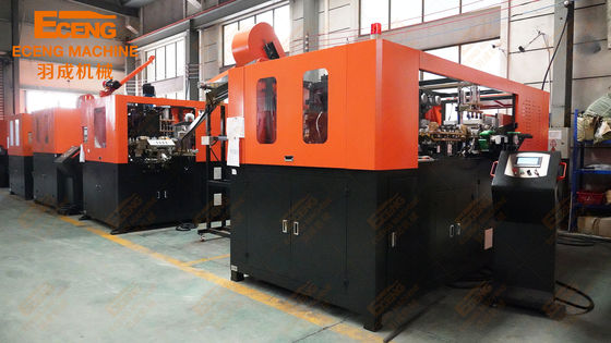 Eceng Q5L2 स्वचालित ब्लो मोल्डिंग मशीन 2 कैविटी 5L 48KW