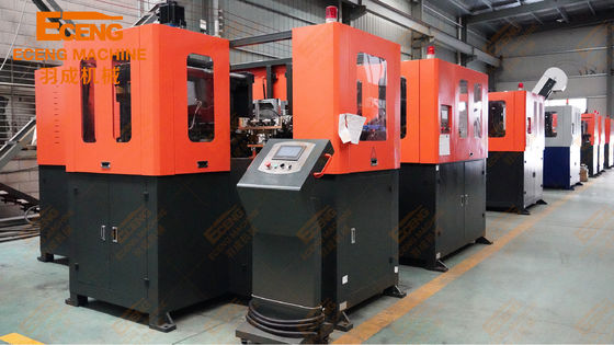 मिनरल वाटर बोतल लाइन के लिए Eceng Q6000 स्ट्रेच पेट ब्लो मोल्डिंग मशीन 4 कैविटी