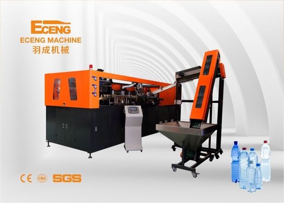 Eceng प्लास्टिक की बोतल 6 गुहा पीईटी ब्लोइंग मशीन 380V 50HZ