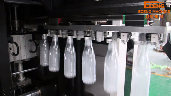 दीया 100 मिमी प्लास्टिक की बोतल मोल्डिंग मशीन 600 मिलीलीटर पीईटी खिंचाव उड़ा मोल्डिंग