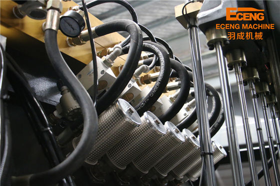 1L-2L दौर स्वचालित पीईटी बोतल आंधी मशीन 6100kg