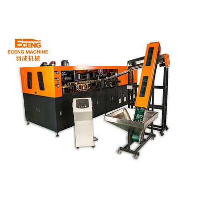Eceng प्लास्टिक की बोतल 6 गुहा पीईटी ब्लोइंग मशीन 380V 50HZ