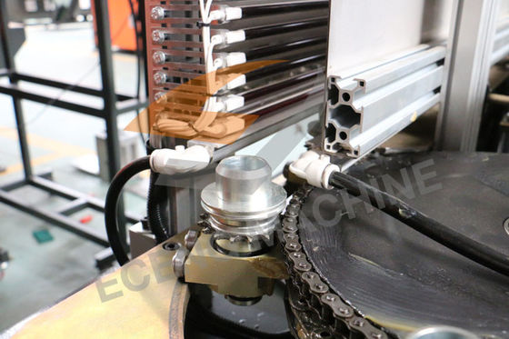 सिंगल कैविटी 5l प्लास्टिक कंटेनर ब्लोइंग मशीन 3 फेज 380V