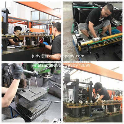 एसजीएस 4 गुहा प्लास्टिक पीईटी बोतल बनाने की मशीन 380V / 50HZ
