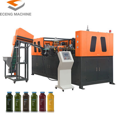 बोतल 2000 मिली 6 कैविटी पीईटी ब्लोइंग मशीन 8000 Pcs / Hr Eceng