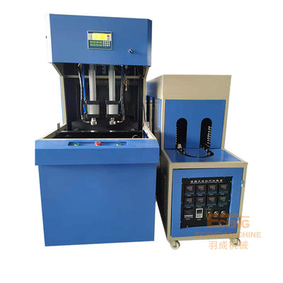 5L स्नैक बॉटल पेट स्ट्रेच ब्लो मोल्डिंग मशीन 2 कैविटी सेमी ऑटोमैटिक 2L . के लिए