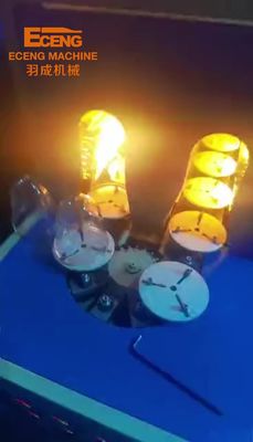 16KW सेमी ऑटो बॉटल ब्लोइंग मशीन 200ml 500ml 1 लीटर ब्लो मोल्डिंग