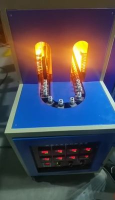 350 मिली 500 मिली 750 मिली छोटी प्लास्टिक ब्लो मोल्डिंग मशीन 380V 3PHASE